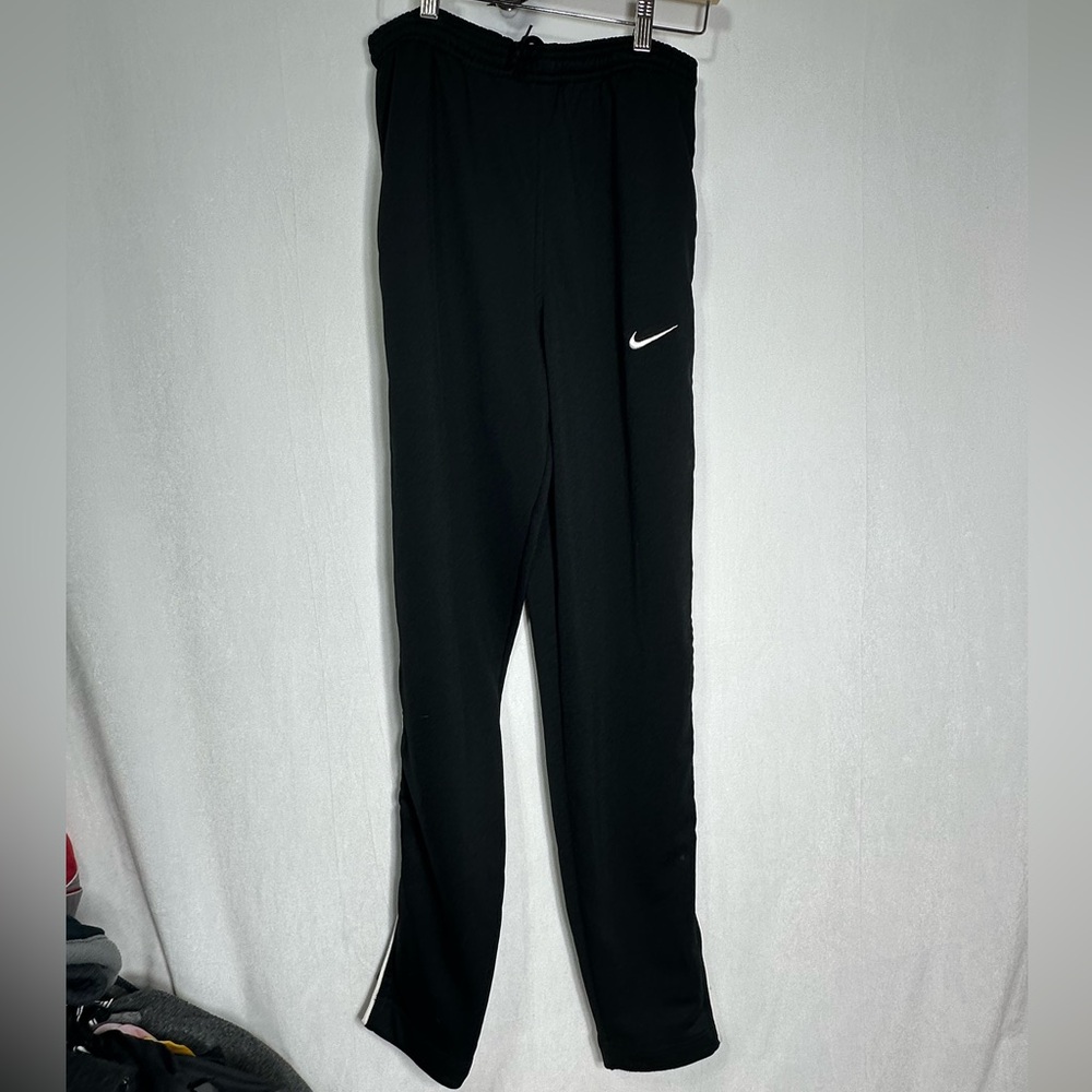 Nike black training pants with ankle zipper - medium - Picture 1 of 5